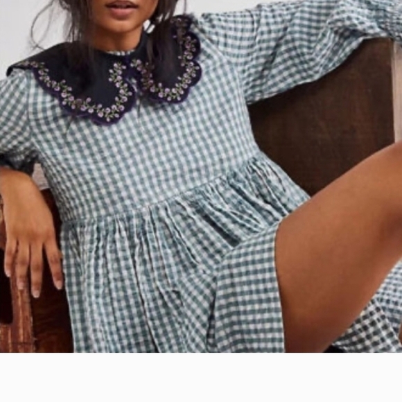 Free PeopleGingham Living For This Tunic - Picture 4 of 12